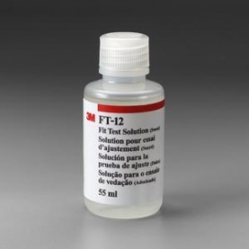 3M Health Care FT-12 Fit Test Solution, Sweet, 55ml Bottle, 6/cs (Continental US+HI Only)