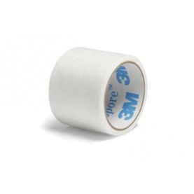 3M Health Care 1530S-1 Paper Surgical Tape, Single Use, 1" x 1½ yds, 100 rl/bx, 5 bx/cs (Continental US+HI Only)