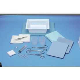 Busse Hospital Disposables, Inc. 748 ER Laceration Tray, Irrigation Splash Guard, Sterile, 20/cs