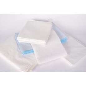 TIDI Products, LLC 918211 Drape Sheet, Tissue/ Poly, 30" x 48", White, 100/cs