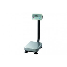 A&D FG-60KAM Industrial Platform Scale (with Column), 150 lb/60 kg x 0.01 lb/0.005 kg, 11.8” x 15”