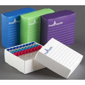 Hearthrow Scientific True North™ Thin Film Cryobox, 81 Places, Purple