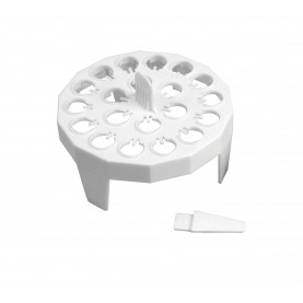 Heathrow Scientific White Floating Tube Rack, SKU HS2134A