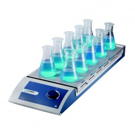 811311029999 CILOGEX SCI-S10 Analog Magnetic Stirrer 10-Channel, s/steel plate, 110V, 50/60Hz, US plug