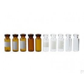 Qorpak 243638 Interlocked Vial, Clear, 300 µL, Borosilicate Glass,  No Cap, 12 x 32 mm (Case of 100 )