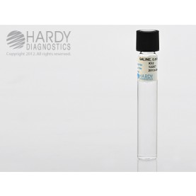 Hardy Diagnostic K52 Liquid Culture Media, Saline Tube,  9 mL, 365 Day Shelf Life (Pack of 20)