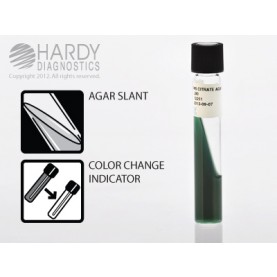 Hardy Diagnostic L80 Liquid Culture Media, Simmons Citrate Agar Slant Tube,  365 Day Shelf Life (Pack of 20)