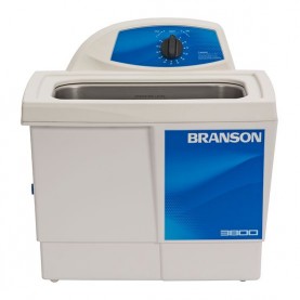 Emerson M3800H 5.7 L Heated Ultrasonic Cleaning Bath, Mechanical Display, 11.5 x 6 x 6" Bath Dimensions