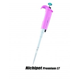 00-NLT-20Nichiryo Nichipet Premium LT Air Displacement ,Single Channel 2 - 20 µL Manual Adjustable Volume  Set of 1 Pink