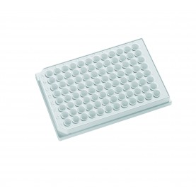 Provair 96 Well Microplate, 350uL, Black, Tissue Culture Treated, With Lid (Individually Packed)