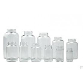 Qorpak 218667 Round Packer Bottle, 950 mL,  PETE, No Cap (Case of 72 )