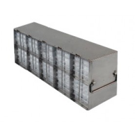 Argos Technologies Upright Freezer Rack for 96 - Well  Plates,384 - Well  Plates, Holds 144 Plates w/ Lid, Stainless Steel (1 Rack)