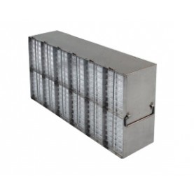Argos Technologies Upright Freezer Rack for 96 - Well  Plates,384 - Well  Plates, Holds 96 Plates w/ Lid, Stainless Steel (1 Rack)