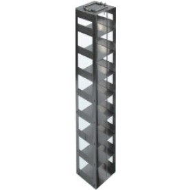 Argos Technologies Chest Freezer Vertical Rack for 96 - Deep Well  Plates,384 - Deep Well  Plates, Holds 40 Plates w/ Lid, Stainless Steel (1 Rack)