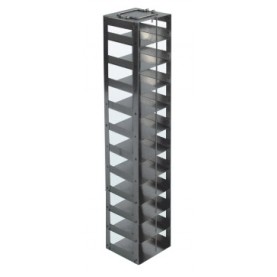 Argos Technologies Chest Freezer Vertical Rack for 96 - Well  Plates, Holds 11 Plates, Stainless Steel (1 Rack)