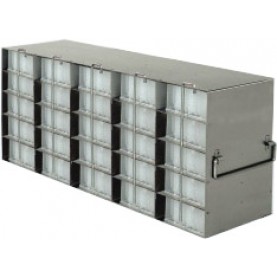 Argos Technologies Upright Freezer Rack for 96 - Well  Plates, Holds 12 Plates, Stainless Steel (1 Rack)