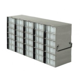 Argos Technologies Upright Freezer Rack for 96 - Well  Plates, Holds 30 Plates, Stainless Steel (1 Rack)