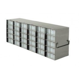 Argos Technologies Upright Freezer Rack for 96 - Well  Plates, Holds 30 Plates, Stainless Steel (1 Rack)