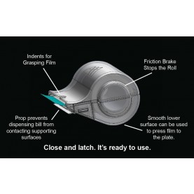 SM-KIT-BS Excel Scientific AeraSeal™ Starter Kit, Rayon Sealing Film, Opaque, Thick, Not Sterile for Cell Culture (Pack of 1)