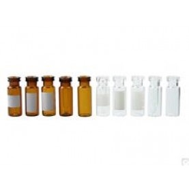 Qorpak VG21162-322 Snap Top Vial, Amber, 2 mL, Borosilicate Glass,  No Cap, 12 x 32 mm (Case of 1000 )