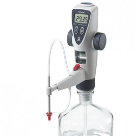 4760141DKD BRAND Titrette Digital Burette, 10 mL, 0.1 mL Increments, RS232 Interface Control, with DKD Certificate