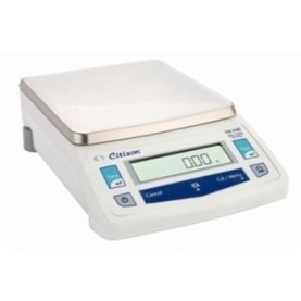 Aczet Table Top Scales, 6  kg x 0.5 g / 0.001 lb., 9 x 11.8"