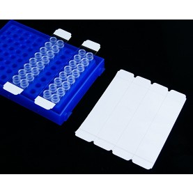 Excel Scientific ThermalSeal® MiniStrips™ Microplate Sealing Film for PCR & Storage Sealing Film, Polypropylene, Clear, 50 µm Thick, Not Sterile (Pack of 200)