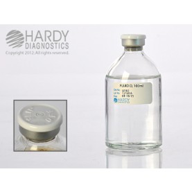 Hardy Diagnostic U110 Liquid Culture Media, Fluid D USP Bottle,  100 mL, 180 Day Shelf Life (Pack of 20)