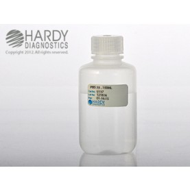 Hardy Diagnostic U137 Liquid Culture Media, PBS Bottle,  100 mL, 365 Day Shelf Life (Pack of 1)