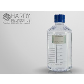 Hardy Diagnostic U138 Liquid Culture Media, PBS Bottle,  1 L, 365 Day Shelf Life (Pack of 10)