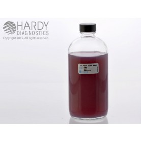 Hardy Diagnostic U168 Liquid Culture Media, D/E Neutralizing Agar Bottle,  400 mL, 180 Day Shelf Life (Pack of 12)