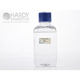 Hardy Diagnostic U193 Liquid Culture Media, Phosphate Buffer w/ MgCl Bottle,  500 mL, 365 Day Shelf Life (Pack of 10)