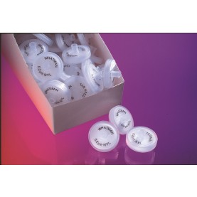 GE Life Sciences GD/X 6872-1304 Whatman Syringe Filter, 0.45 µm, PVDF Membrane, Non-Sterile with FNPT Inlet/MNPT Outlet (Pack of 150), PVDF, 0.45 µm, 13 mm, 1.3 cm² Filtration Area, FLL Inlet, MLS Outlet, Transparent, Non-Sterile (6872-1304 Whatman Syring