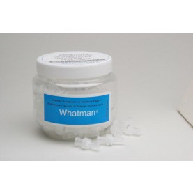 GE Life Sciences Puradisc 6790-0404 Whatman Syringe Filter, 0.45 µm, Nylon Membrane, Non-Sterile with FNPT Inlet/MNPT Outlet (Pack of 500), Nylon, 0.45 µm, 4 mm, 0.2 cm² Filtration Area, FLL Inlet, MLS Outlet, Transparent, Non-Sterile (6790-0404 Whatman S
