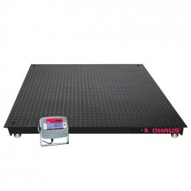 Ohaus VN Series Floor Scales, 80252563, 5000 lbs. x 1 lb., 4 ft x 4 ft 