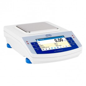 WLC 0.6.X2 Precision Balance, 600 g Capacity, 0.01 g Readability, 195x195 mm Pan Size, Radwag