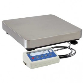 WLC 30/F1/K Precision Balance, 30 kg Capacity, 0.5 g Readability, 400x500 mm Pan Size, Radwag