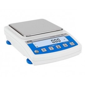 WTC 2000 Precision Balance, 2000 g Capacity, 0.01 g Readability, 100 mm Pan Size, Radwag