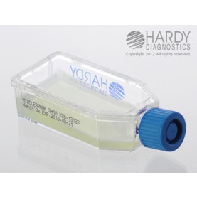 Hardy Diagnostic X26 Broth, Middlebrook 7H10 Agar Plastic HardyFlask,  120 Day Shelf Life (Pack of 20)