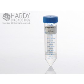 Hardy Diagnostic X61 Liquid Culture Media, Deionized Water Centrifuge Tube,  10 mL, 365 Day Shelf Life (Pack of 25)