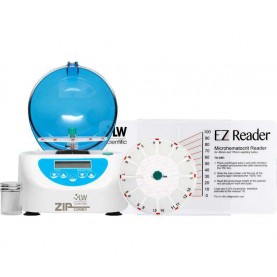 ZCC-12HD-40T3, ZIP Combo Centrifuge, 12-Place, 40mm, Micro-Hematocrit Rotor, 12,000 RPM, 90-240V, LW Scientific