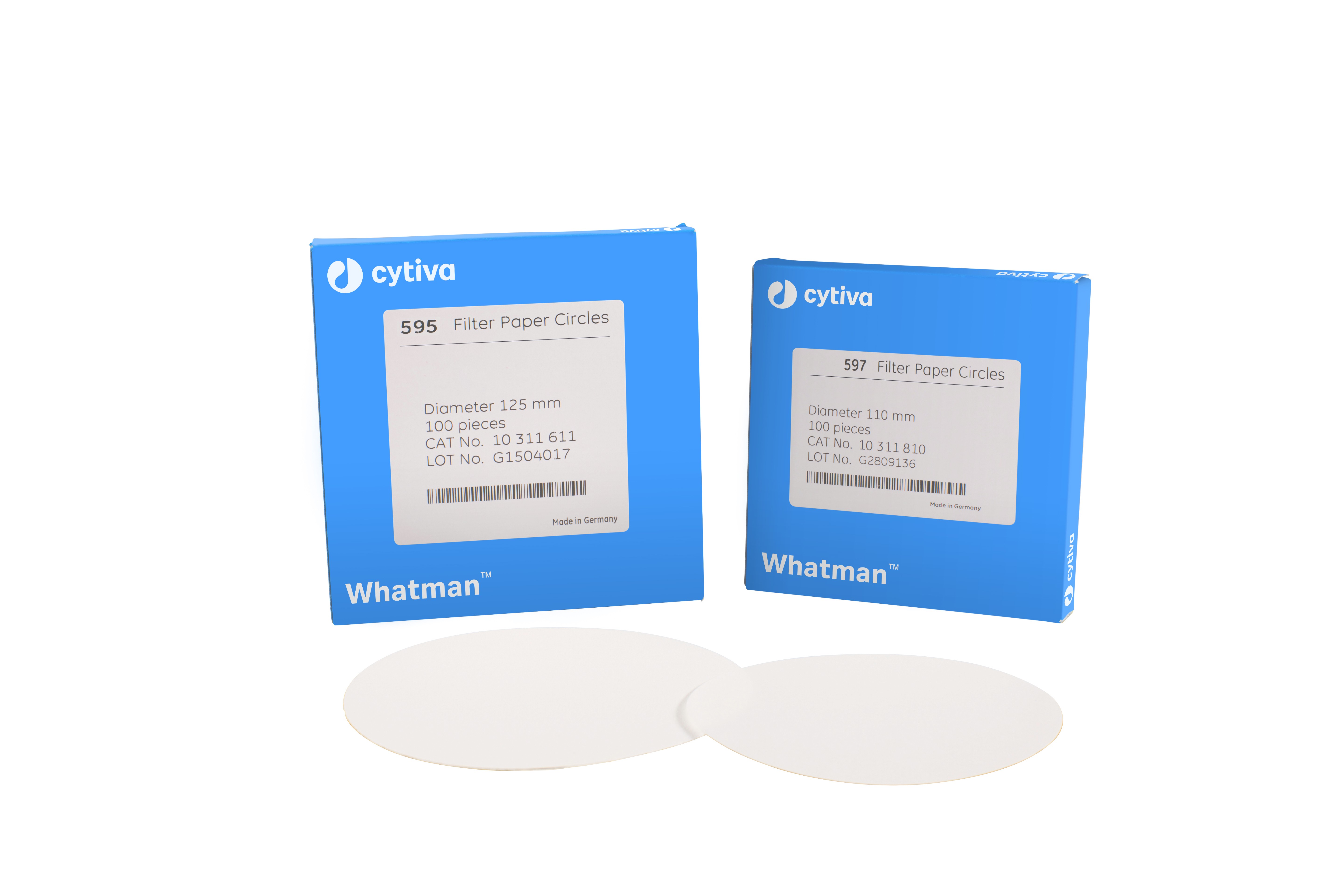 Whatman 10311862 Cellulose Filter Paper 4-7 µm, 12.7 mm (1000/Pack)