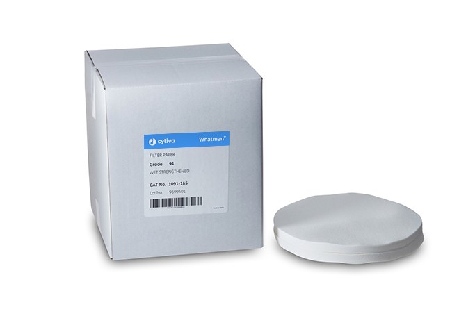 Whatman 1091-110 Qualitative Cellulose Filter Paper 10 µm, 110 mm (4000/Pack)