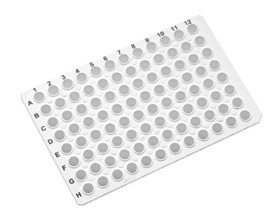 Labcon 96 Well PCR Microplates, White, No Skirt, for Real Time PCR