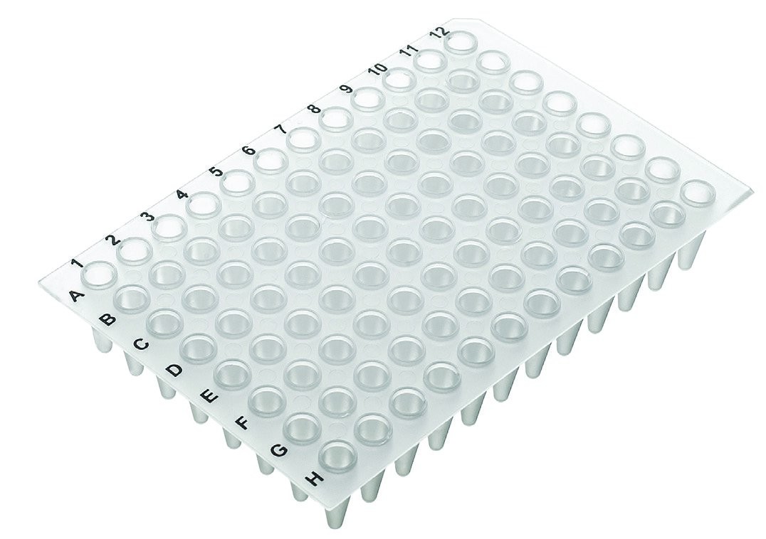 Labcon 96 Well PCR Plate, No Skirt, Standard Profile (100/Case)