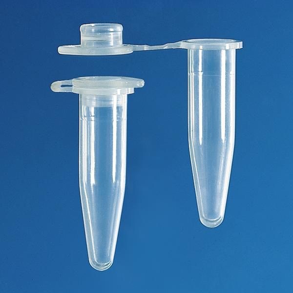 BrandTech 780507 0.5 mL Microcentrifuge Tubes, Clear