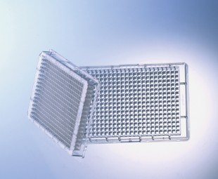 Greiner Bio 384 Well Microplate, Flat Bottom, Clear (10 per Pack/ 100 per Case)