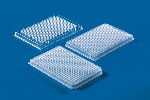 BrandTech 781347 384 Well PCR Microplate, Clear, Fully Skirted