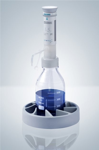 Hirschmann Ceramus Classic Bottletop Dispenser, 2 - 10 mL