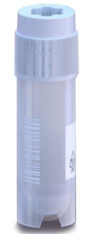 Argos Technologies 1.0 mL PolarSafe Cryogenic Vial, Sterile, Self-Standing, External Thread Screw Cap, Case of 200